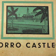 Vintage 1930s Morro Castle Souvenir Travel Brochure Booklet picture