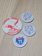 Lot Of 4 VTG Akron Central Hower Eagles Pinback Buttons picture