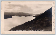 RPPC Postcard~ Scene On Snake River~ Mountain Home, Idaho~ 1912 Mt. Home Cancel picture