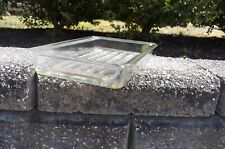 Antique Vintage 1930s Grunow Ice Box Refrigerator Defrost Drip Tray Glass Dish picture