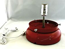 NEW GAS PUMP GLOBE LAMP STAND LIGHT FIXTURE - RED - * AND HANDLING picture