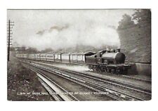 c1912 Postcard L&NW Irish Mail Steam Locomotive, Train, Hauling Water picture