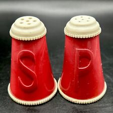 Vintage Palmer Plastics, Salt And Pepper Shakers 2 1/4
