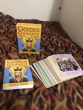 Doreen Virtue Goddess Guidance Oracle Cards Complete 44 Card Deck w/ Guidebook picture
