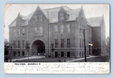 1908. MADISONVILLE, KY. PUBLIC SCHOOL. POSTCARD 1A37 picture