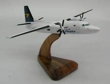 Fokker 50 Alliance F50 Airplane Desk Kiln Dry Wood Model  Regular picture