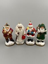 Vintage 1989 Memories of Santa MINIATURE Collection 1.75” Mini Ornaments picture