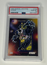 1992 Marvel Universe Venom card #108 PSA 10 Gem Mint Impel Marvel VENOM picture