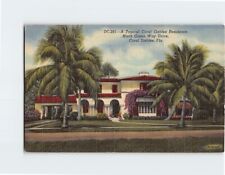 Postcard A Typical Coral Gables Residence, Coral Gables, Florida picture