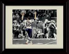 Unframed Tom Brady - New England Patriots Autograph Promo Print - Super Bowl 51 picture