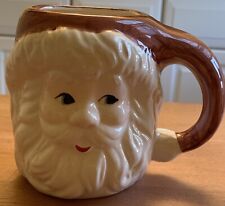 Vintage Santa Claus Face Mug Christmas Coffee/tea/hot Chocolate Mug Ceramic picture