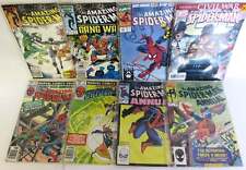 The Amazing Spider-Man Lot of 8 #266,284,352,531,13,14,17,18 Marvel 1985 Comics picture
