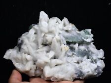 2.32 lb Rare Green Cube Fluorite&Jade Calcite Crystal Mineral Specimen picture