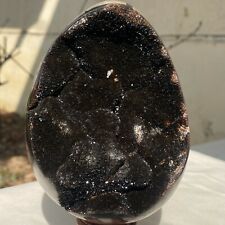 915g Natural Dragon Septarian Geode Egg Quartz Cluster Crystal Healing Heiki picture