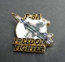 FREEDOM FIGHTER F-5A F-5 FIGHTER AIRCRAFT PLANE LAPEL PIN BADGE 1.25 INCHES picture