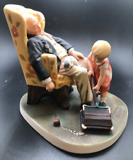 Vintage Grandpa’s Guardian By Norman Rockwell 1981 Figurine Limited Edition picture