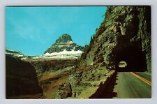 Glacier National Park, Mt Clements, Series #P23064, Vintage Souvenir Postcard picture