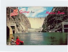Postcard Greetings from Hoover Dam Nevada-Arizona USA picture