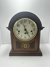 Howard Miller 613-180 Barrister Mantel Clock w / Key Westminster Chimes 2 Jewel picture