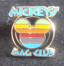 Vintage Apple Computer Disney MICKEY'S MAC CLUB Pin RARE Studios WDI picture