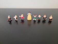 1960s EARLY VINTAGE MARX DISNEYKINS SNOW WHITE AND THE SEVEN DWARFS FIGURES SET picture