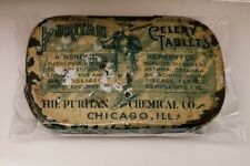 Puritan Celery Tablets Tin, The Puritan Chemical Co., Exceedingly Rare Antique picture