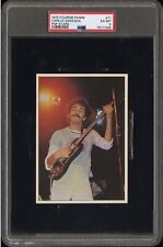 1975 Figurine Panini Pop-Stars Carlos Santana Mini-Poster Sticker #71 PSA 6 Pop2 picture