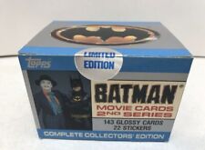 NEW Batman Movie Cards 2nd Series Complete Collectors' Limited Edition Set 1989 picture