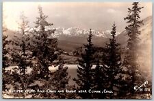 Climax Colorado 1940s Sanborn RPPC Real Photo Postcard Mt. Holy Cross picture