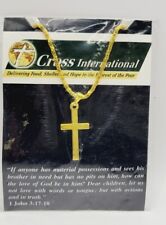 Cross International Necklace Chain Gold Tone picture