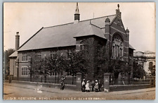 RPPC Vintage Postcard - John Robinson Memorial Church Gainsborough - Real Photo picture