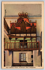 Bamboo Organ Paranaque Rizal Phillipines 1932 Vintage CURT TEICH Postcard picture