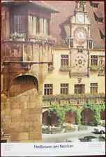 Original Poster Germany Heilbronn City Hall Kunstuhr picture