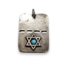 Jewish Silver Pendant Star of David Magen Charm Judaica Jewelry Israel Jerusalem picture