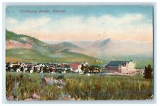 1913 Bird's Eye View Of Chautauqua Boulder Colorado CO Posted Antique Postcard picture