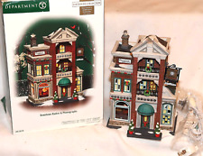 DEPT 56 DOWNTOWN RADIOS & PHONOGRAPHS 59259 CHRISTMAS IN THE CITY CIC  VILLAGE picture