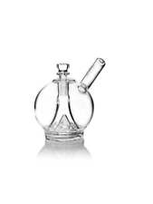 **FREE SHIPPING** GRAV Globe Bubbler Clear - 10-Hole Perc, Smooth Hits picture