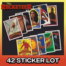 1991 Topps - The Rocketeer Movie - 42 Sticker Lot *BUNDLE* picture