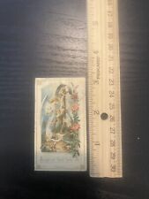 Antique Catholic Prayer Card Religious Collectible 1890's Holy Card picture