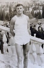 Handsome Physique Man Wrestler Beefcake Muscle Guy Gay Interest Vintage Photo picture