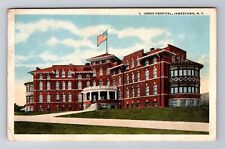 Jamestown NY-New York, Jones Hospital, Antique, Vintage Souvenir Postcard picture