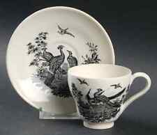 Wedgwood Liverpool Birds Black  Demitasse Cup & Saucer 2357773 picture