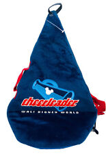 *VINTAGE* Disney World Cheerleading Blue Megaphone Cone Backpack picture