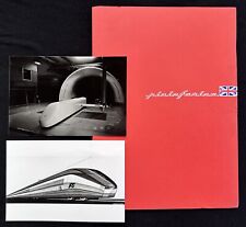 Pininfarina ETR 500 1987 Geneva Intl Transpublic Show Press Kit High Speed Train picture