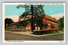 Lakeside OH-Ohio, Auditorium, Antique, Vintage c1948 Souvenir Postcard picture