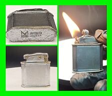 Vintage 6 Sided Myon Autolux Slide Light French Petrol Lighter In Working Order  picture