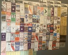 Old RAILROAD TIME TABLES LOT OF 100 Various RR ROUTES-RULES-TARIFFS-ETC-VINTAGE picture