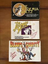 The Academia Waltz, Bowing Out, Loose Tails books by Berke Breathed Bloom County picture
