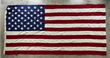 VINTAGE BEST AMERICAN FLAG 9’x5’ 100% COTTON BUNTING US 50 STARS VALLEY FORGE picture