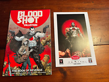 BLOODSHOT SALVATION-Lemire-TPB Vol 1-Valiant + Lewis LaRosa Signed #48/50 Print picture